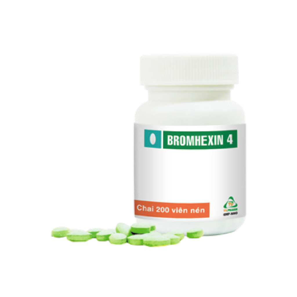 Viên nén Bromhexin 4mg C/200