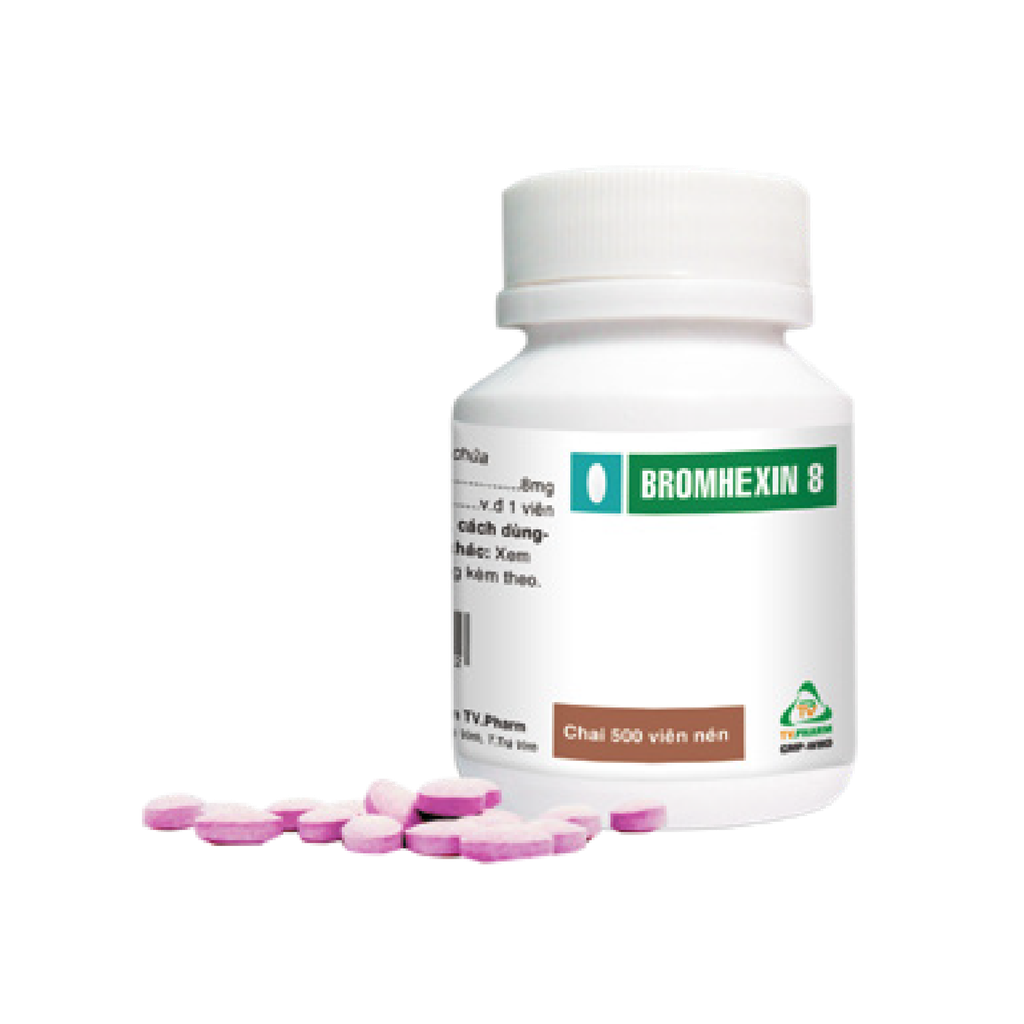 Viên nén Bromhexin 8mg C/500