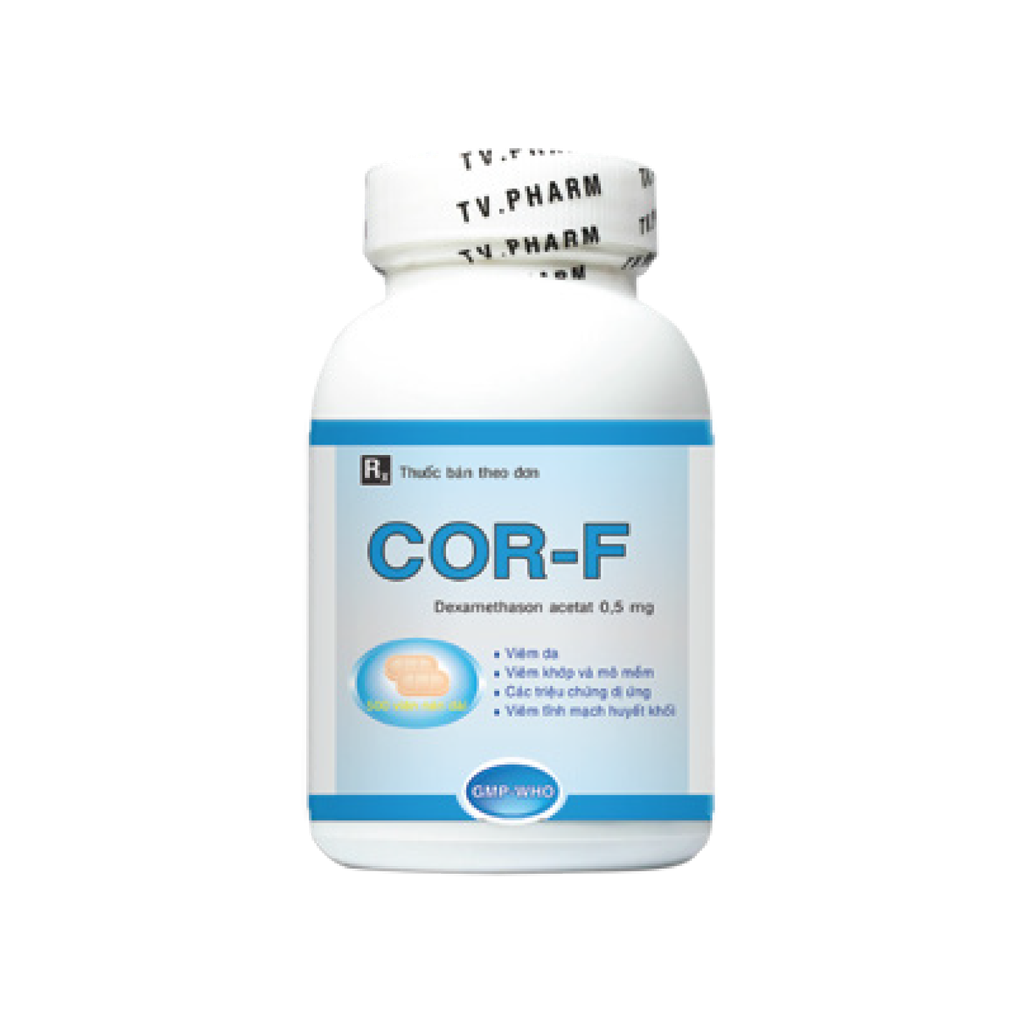 Viên nén Cor F (caplet) C/500