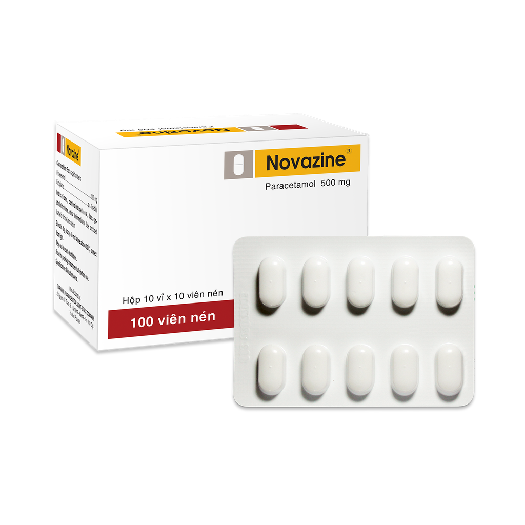 Viên nén Novazine Dài  v/10,h/100