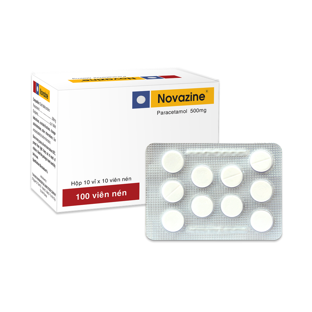 Viên nén Novazine tròn  v/10,h/100