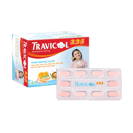 Viên nén Travicol 325mg V/10, H/100