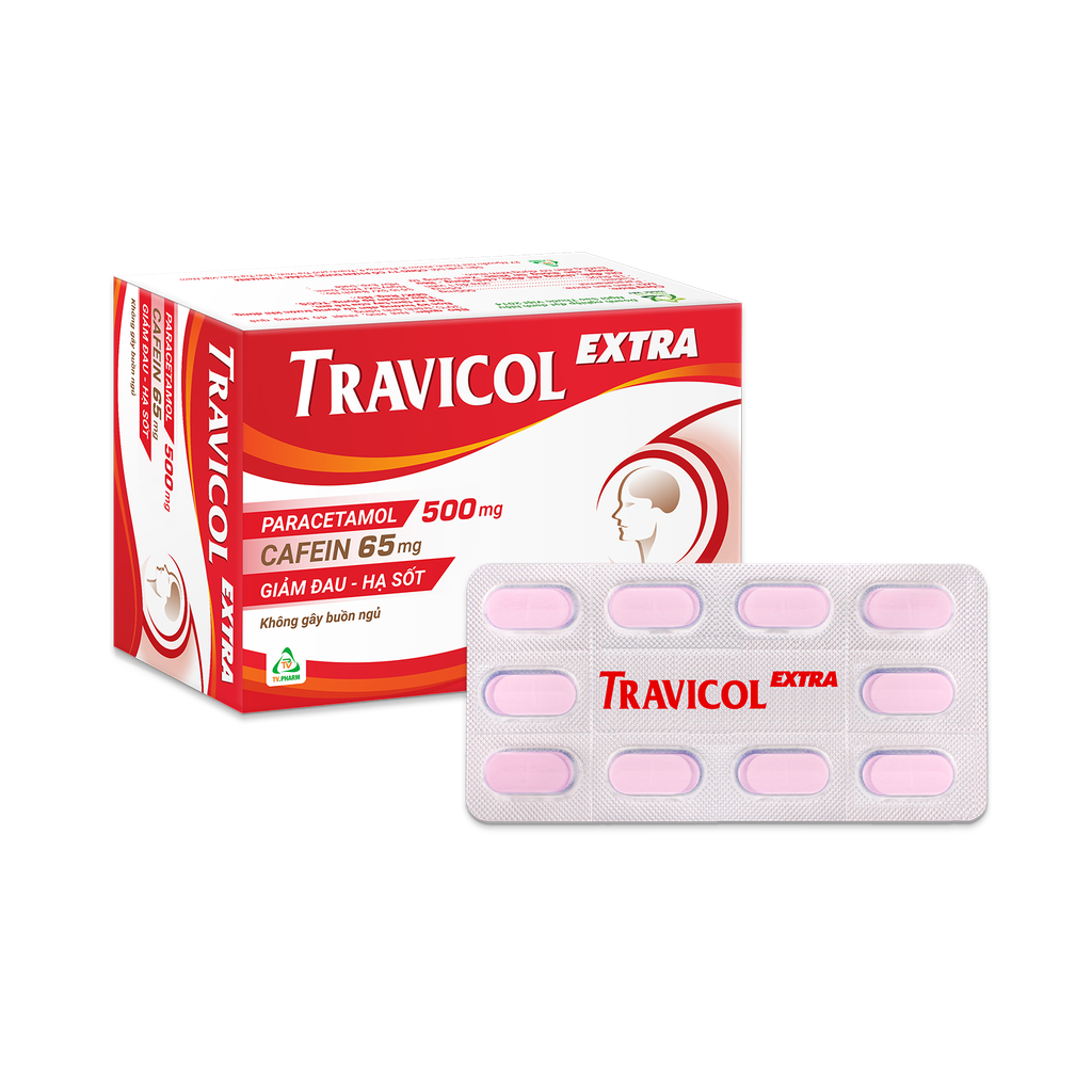 Viên nén Travicol Extra V/10,H/100