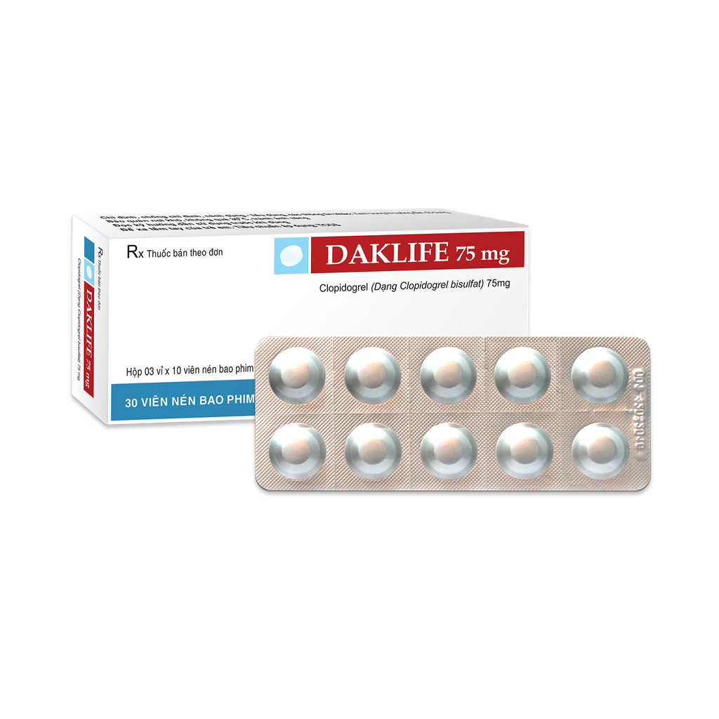 Viên bao phim Daklife V/10, H/30