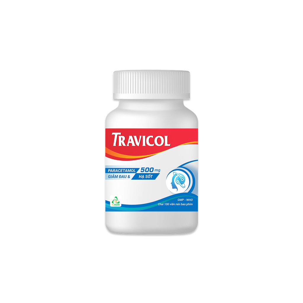 Viên bao phim Travicol C/100