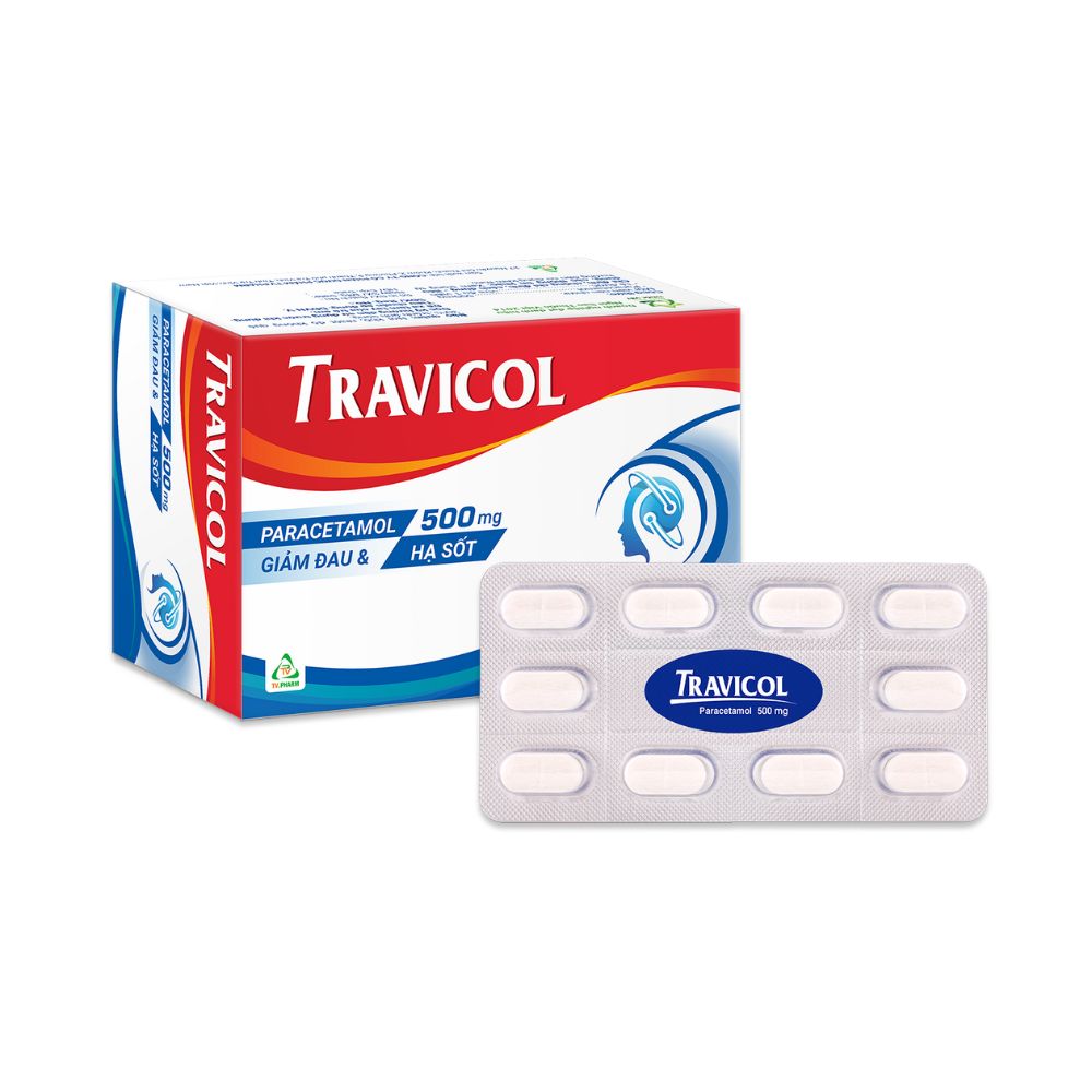 Viên bao phim Travicol V/10, H/100