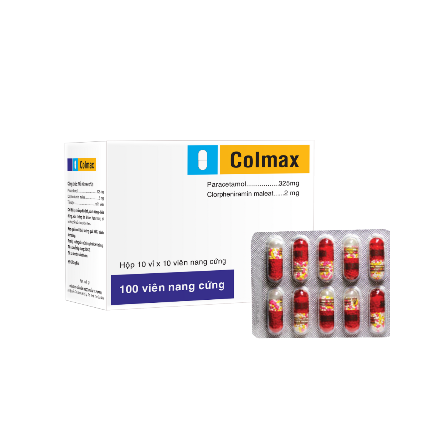 Viên nang cứng Colmax v/10,h/100