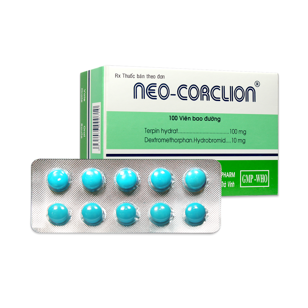 Viên bao đường Neo-corclion v/10,h/100