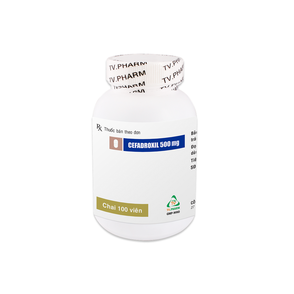 Viên nang cứng Cefadroxil 500mg C/100( X-XB)
