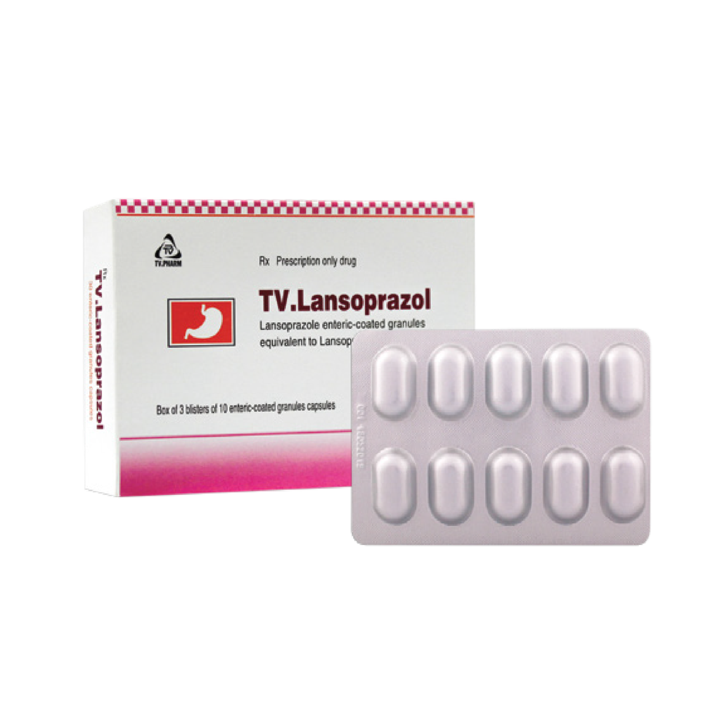 Viên nang cứng TV-Lansoprazol 30mg v/10,h/30