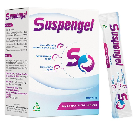 Hỗn dịch uống Suspengel H/20 gói 10ml
