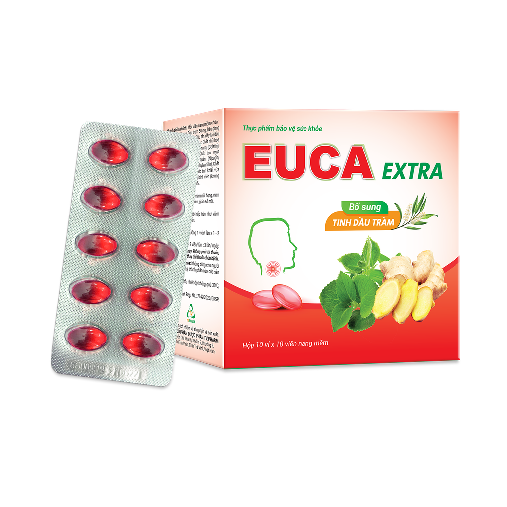 Viên nang mềm EUCA EXTRA V/10, H/100