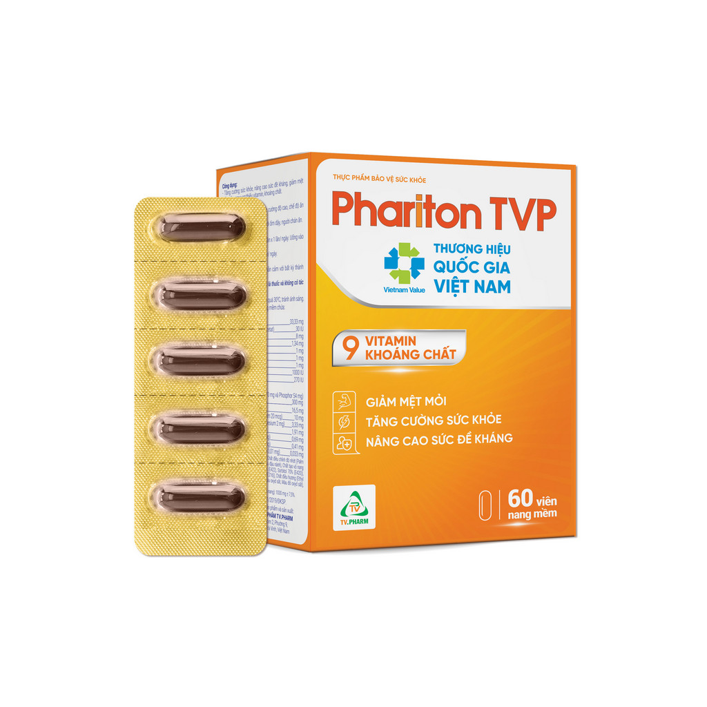 Viên nang mềm Phariton TVP v/5, h/60 THQG